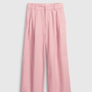 GAP Linen - Cotton Pleated Trouser